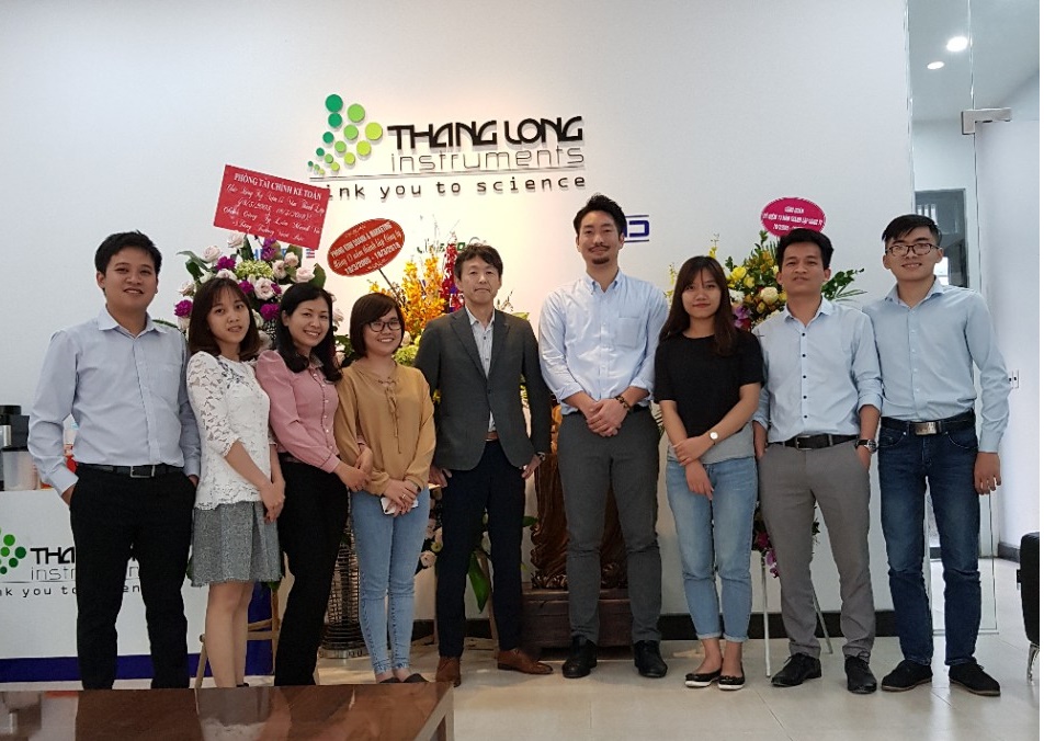 Thăng Long Instruments đón Quản lý cấp cao Charmant đến training tại văn phòng Công ty 