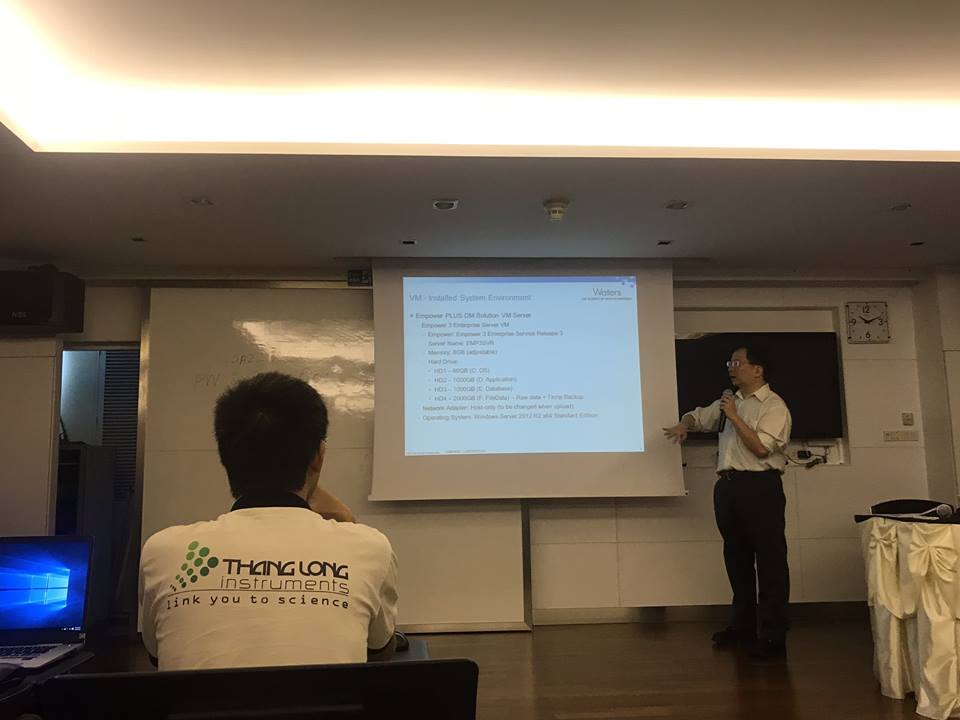Kỹ sư Thăng Long Instruments tham gia khóa đào tạo Empower Plus Data Management của Waters tại Thái Lan