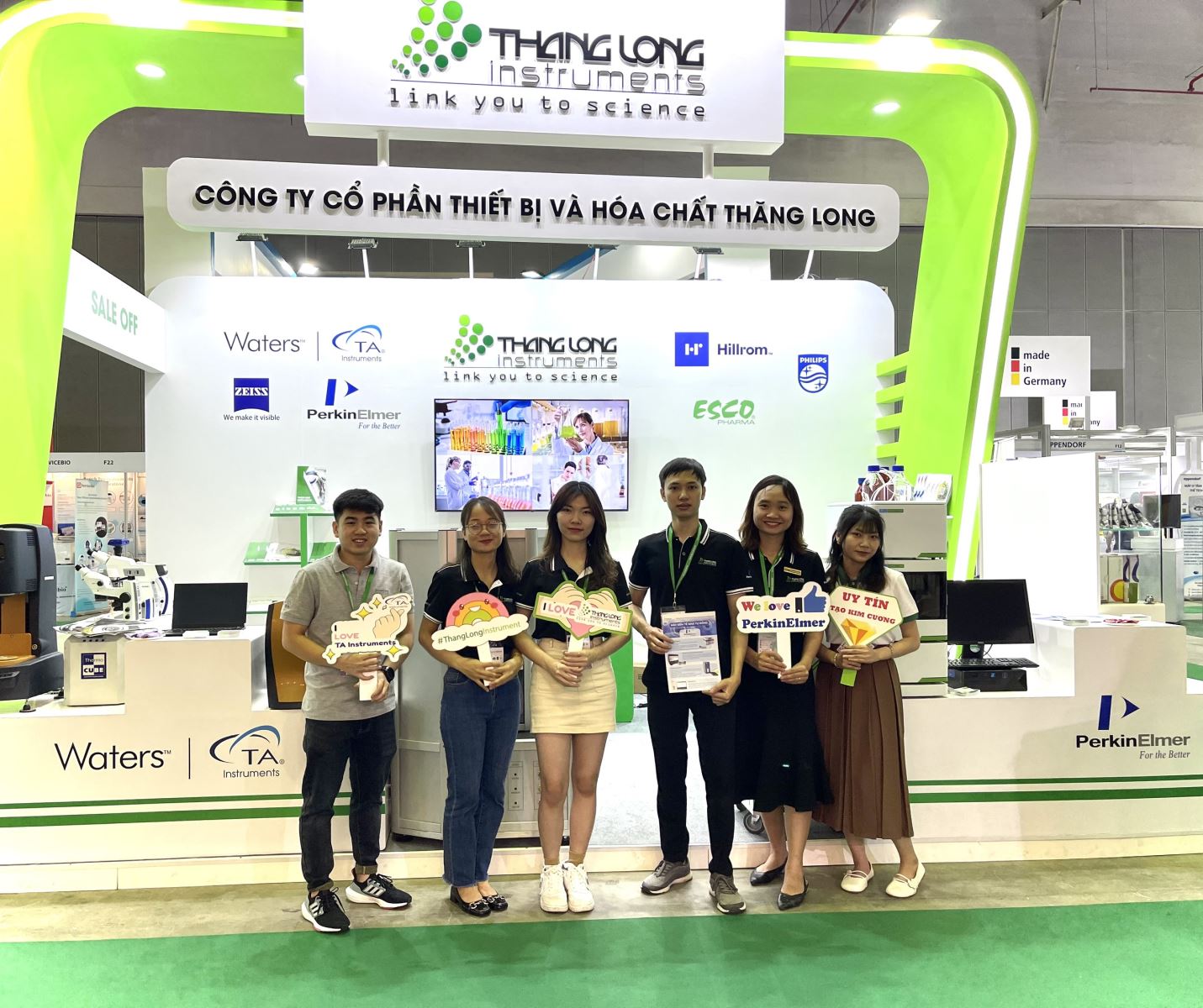 Thăng Long Instruments tham gia triển lãm Analytica VietNam 2023