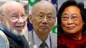 NHỮNG GƯƠNG MẶT ĐÃ ĐẠT ĐƯỢC GIẢI NOBEL NĂM 2015