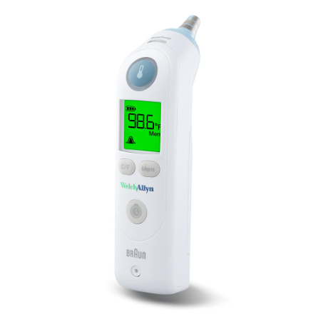 Nhiệt kế đo qua tai Braun ® ThermoScan ® PRO 6000 -Hillrom